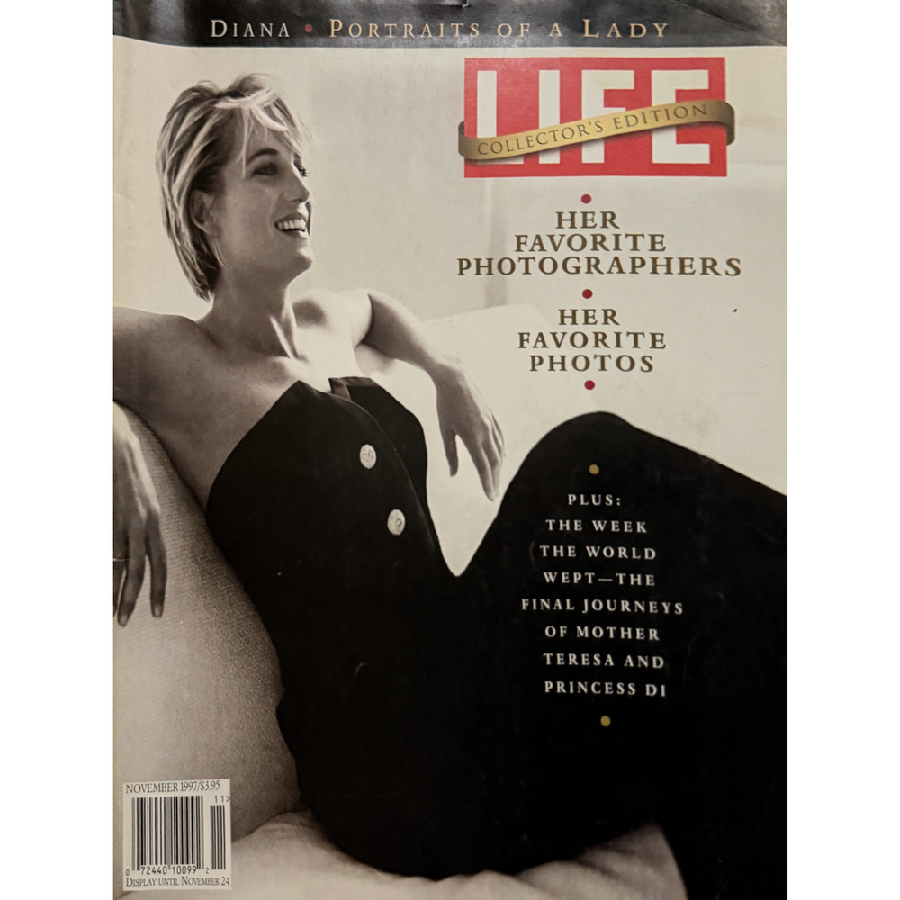 Princess Diana Life Magazine 1997 Portraits of a Lady Collector Edition NO LABEL
